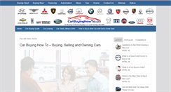 Desktop Screenshot of carbuyinghowto.com
